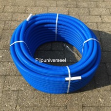 Mantelbuis Blauw met waterleiding Pex/Al/Pex 16 mm