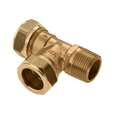 Bonfix T-stuk 15 x 15 x 1/2" buitendraad