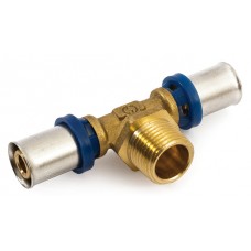 T-stuk Pers x Buitendraad 1"x32