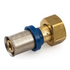 Rechte koppeling met losse moer en sluitringaansluiting 1"/4x32