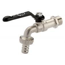 099 Tuintap met aluminium hendel 1/2" buitendraad